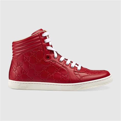 ladies gucci high tops|gucci high top sneakers sale.